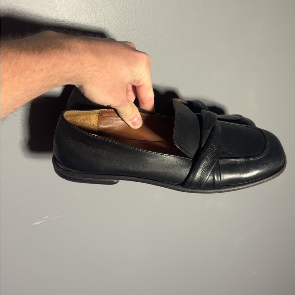 Gray Matters Emma Twisted Calfskin Loafers Size Eu 39.5 — image 2 of 7